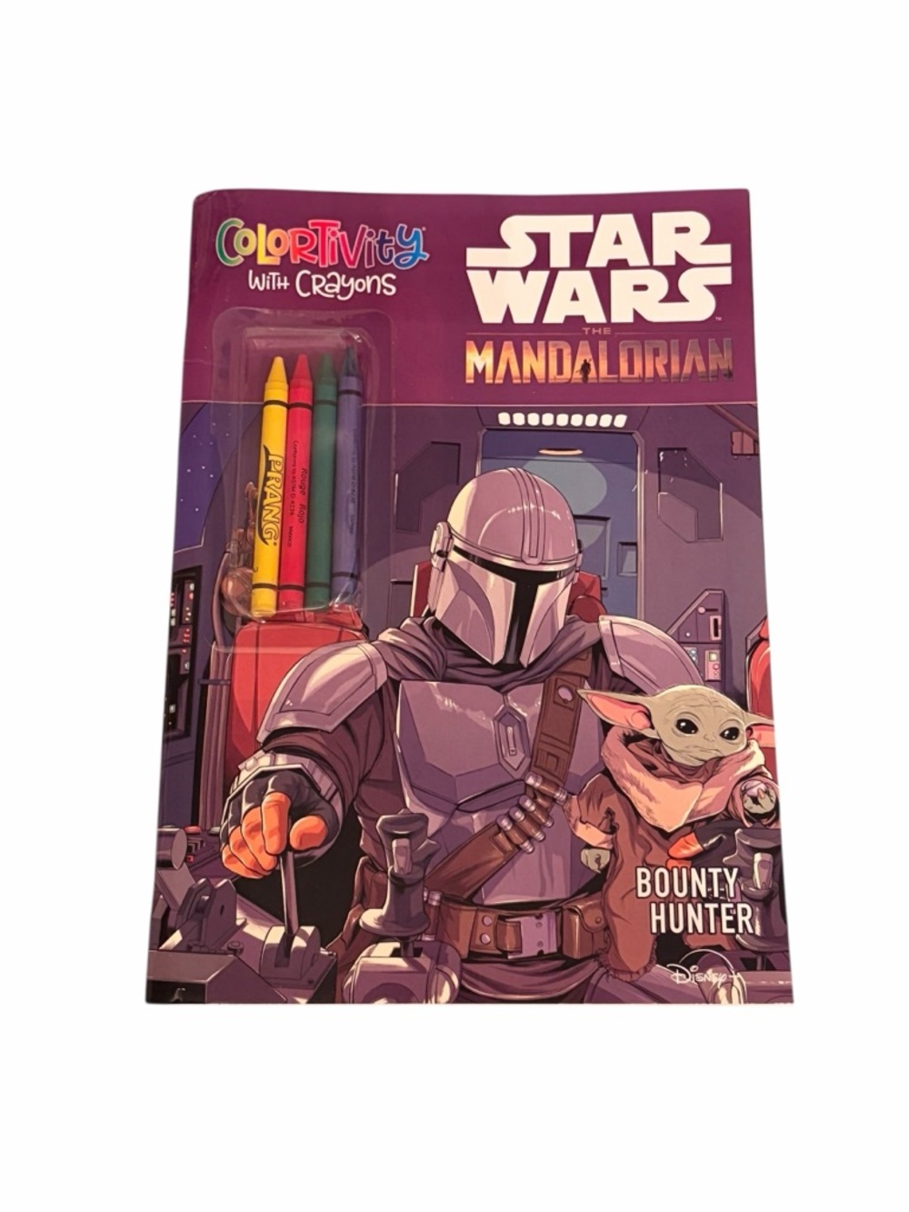 Disney Star Wars The Mandalorian Activity Coloring Book Crayons 24 Pages